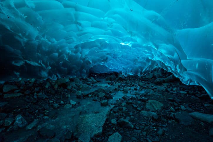 Mendenhall Glacier Cave
