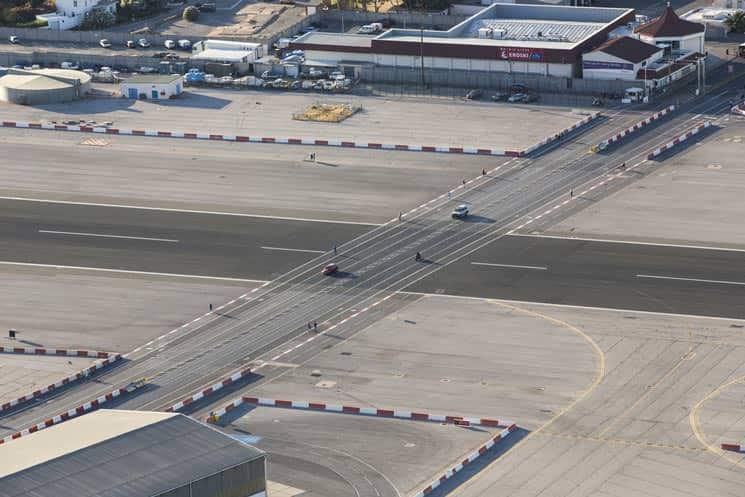 Flughafen-Gibraltar