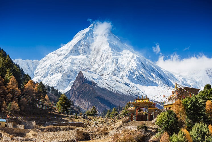 Manaslu-im-Himalaya