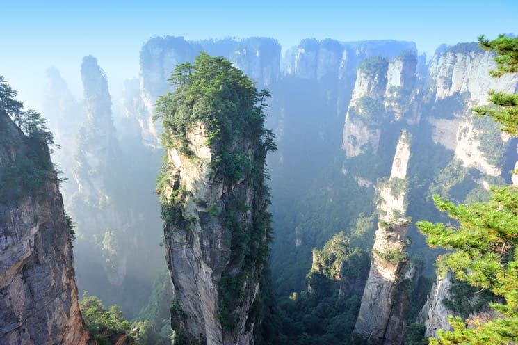 Zhangjiajie-National-Forest-Park-in-China