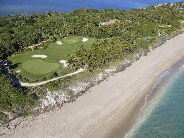 Paradiesische Villa mit Privatstrand für 186 Millionen Euro in Florida
