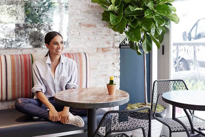 Meghan Markle auf ihrem Lifestyle-Blog The Tig