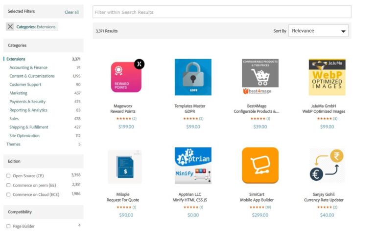 Wie viele Magento-Erweiterungen gibt es und warum braucht man sie?