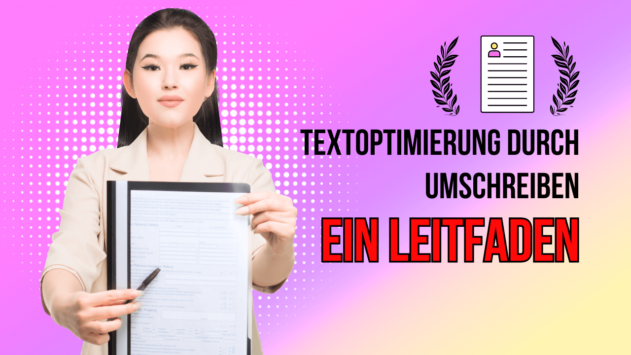 Wie hilft ein Texte Umschreiben dabei, Inhalte zu optimieren? Wie hilft ein Texte Umschreiben dabei, Inhalte zu optimieren?