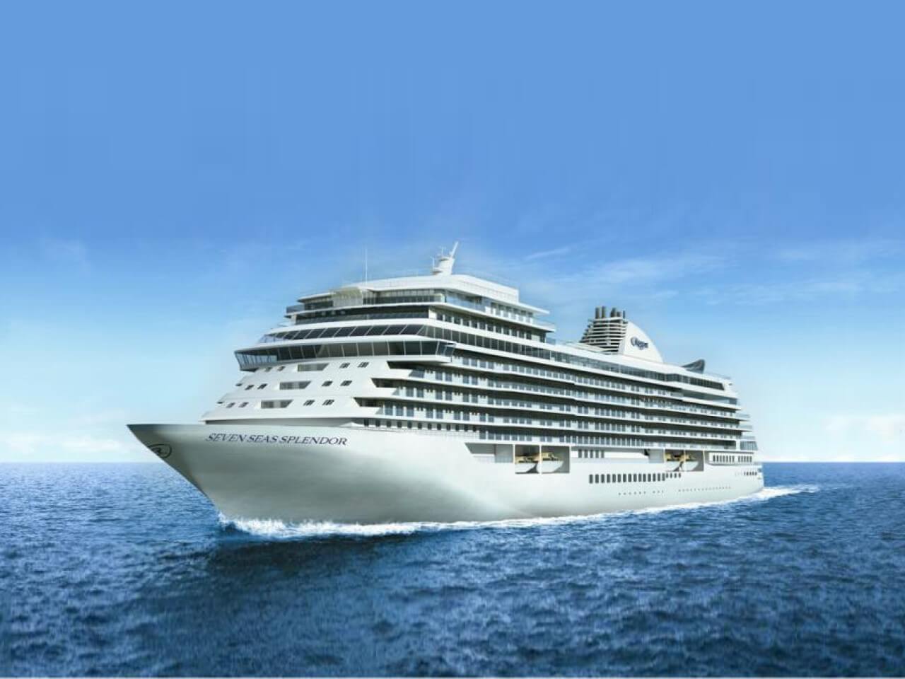 Regent Seven Seas Splendor repräsentiert das ultimative Luxus-Kreuzfahrtschiff Regent Seven Seas Splendor repräsentiert das ultimative Luxus-Kreuzfahrtschiff