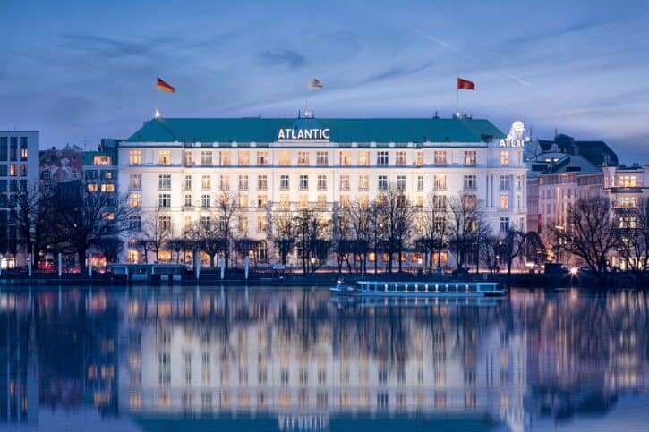 Übernachtung im Hotel Atlantic