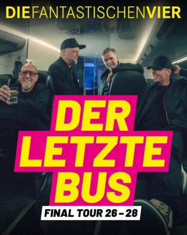 So viel Geld bringt die Fanta-4-Tour 2026 - „Der letzte Bus“