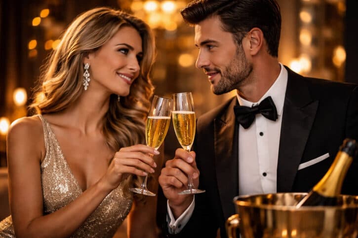 Wie serviert man Champagner richtig?