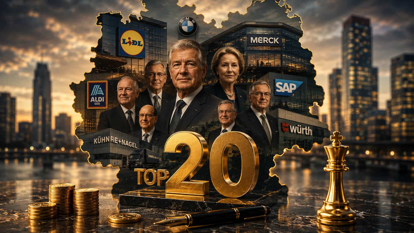 Die reichsten Deutschen 2026: Die Top 20 Liste Die reichsten Deutschen 2026: Die Top 20 Liste
